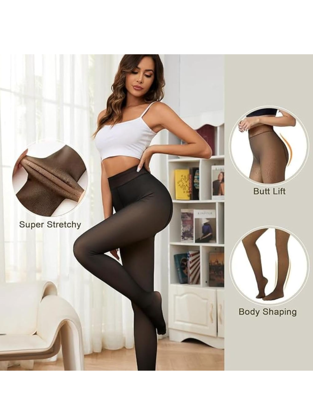 Winter Warm Skin Stockings for Women